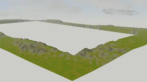 Image terrain forme en cadre nouveau projet EEP