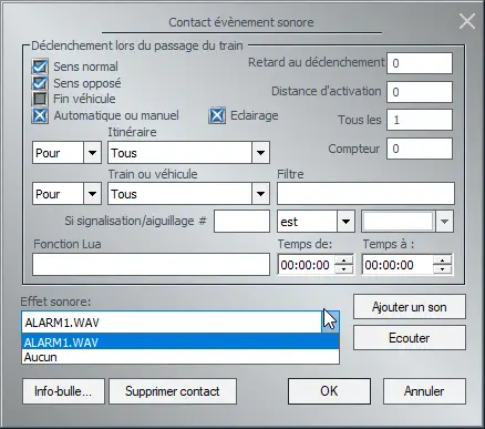 Image propriétés contact son dans EEP