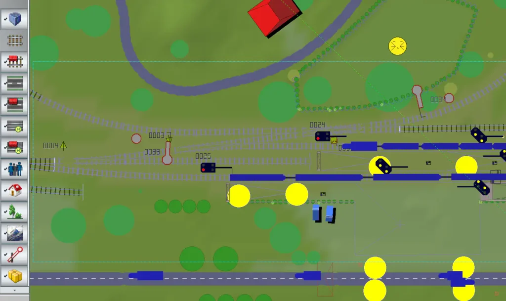 Selection2DVoie Plugin 2 EEP17, Sélection blocs voies ferroviaires